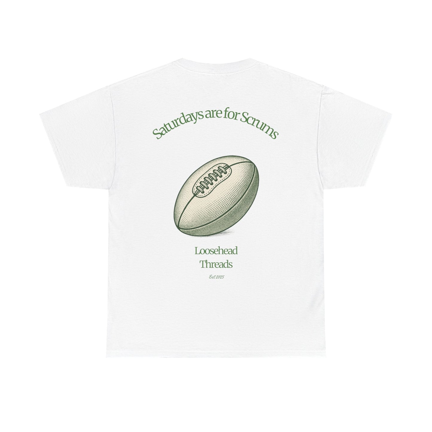 Green Saturdays are for Scrums Unisex Tee
