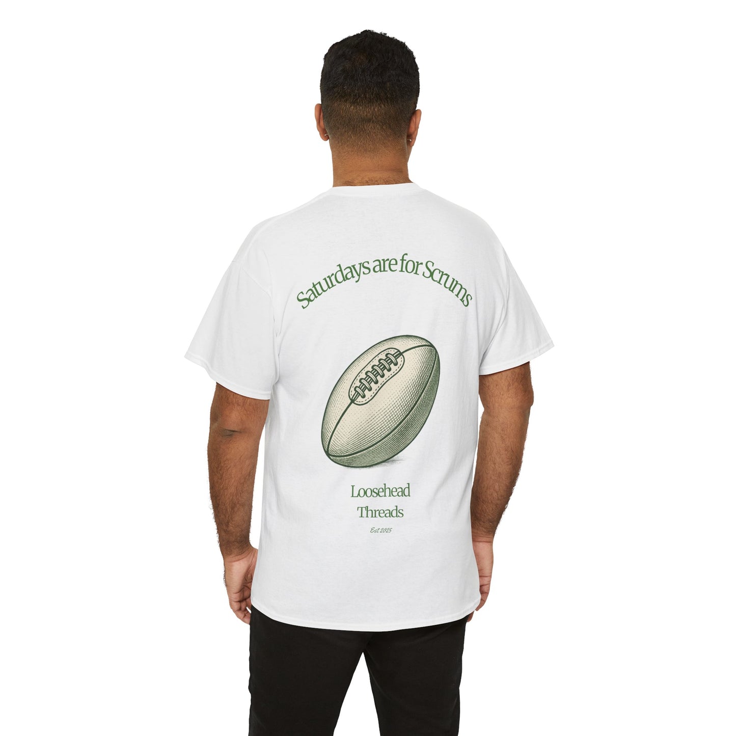 Green Saturdays are for Scrums Unisex Tee