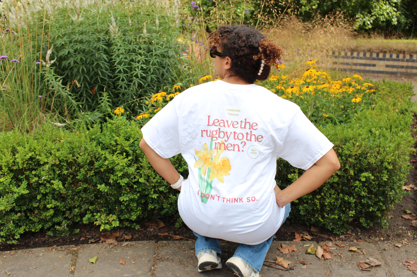 Leave the rugby to the men? Wales Daffodil Unisex T-Shirt