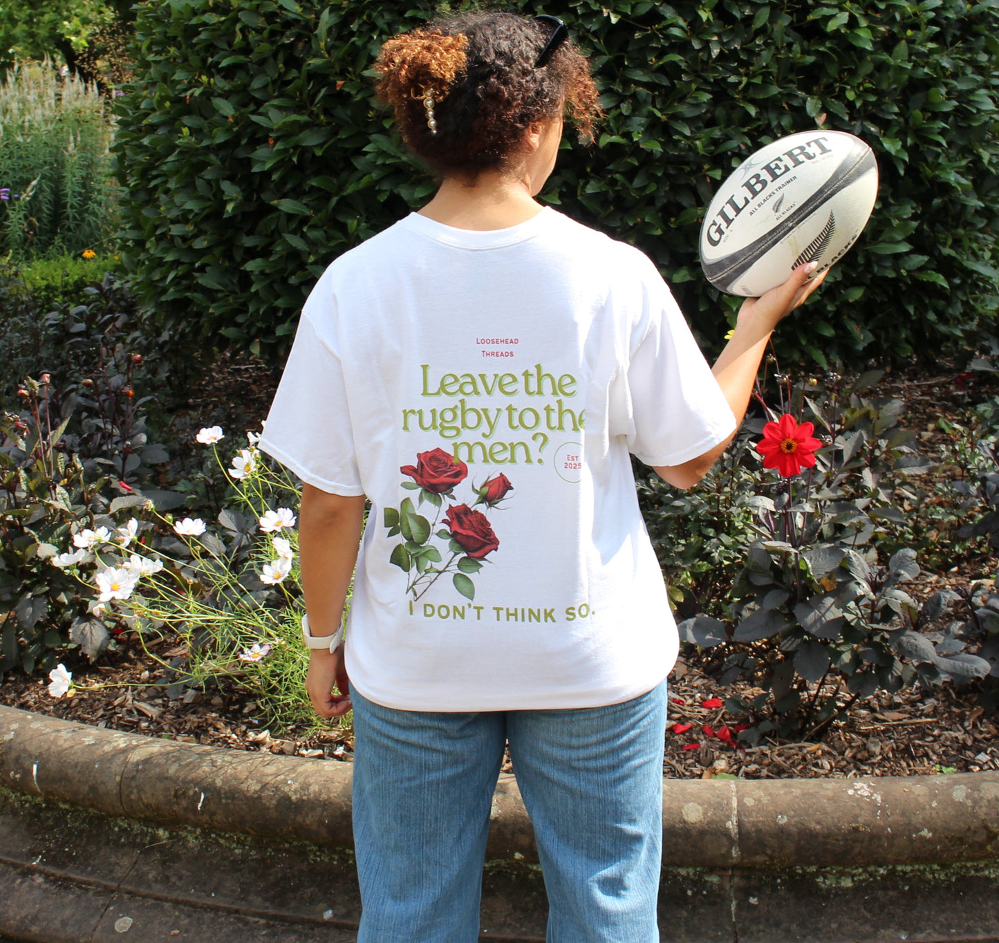 Leave the rugby to the men? England Rose Unisex T-Shirt