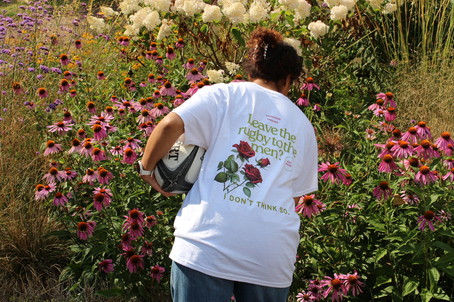 Leave the rugby to the men? England Rose Unisex T-Shirt