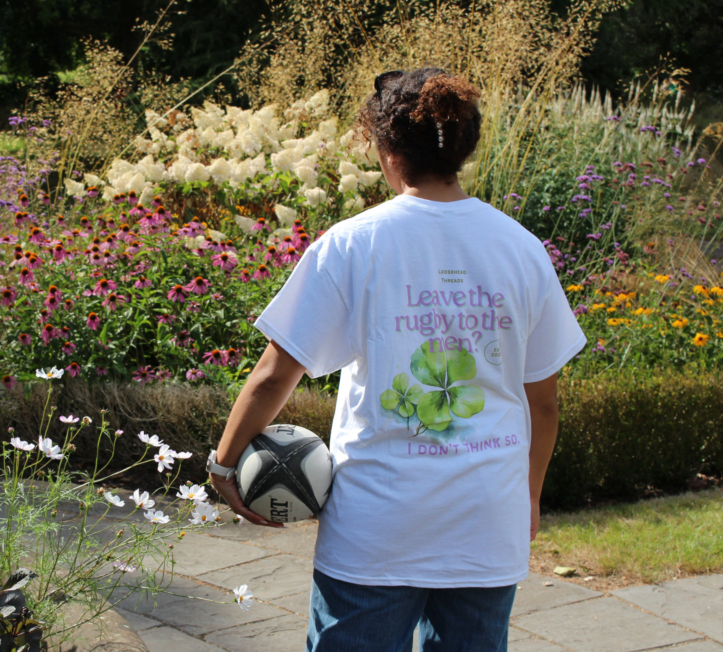 Leave the rugby to the men? Ireland Clover Unisex T-Shirt