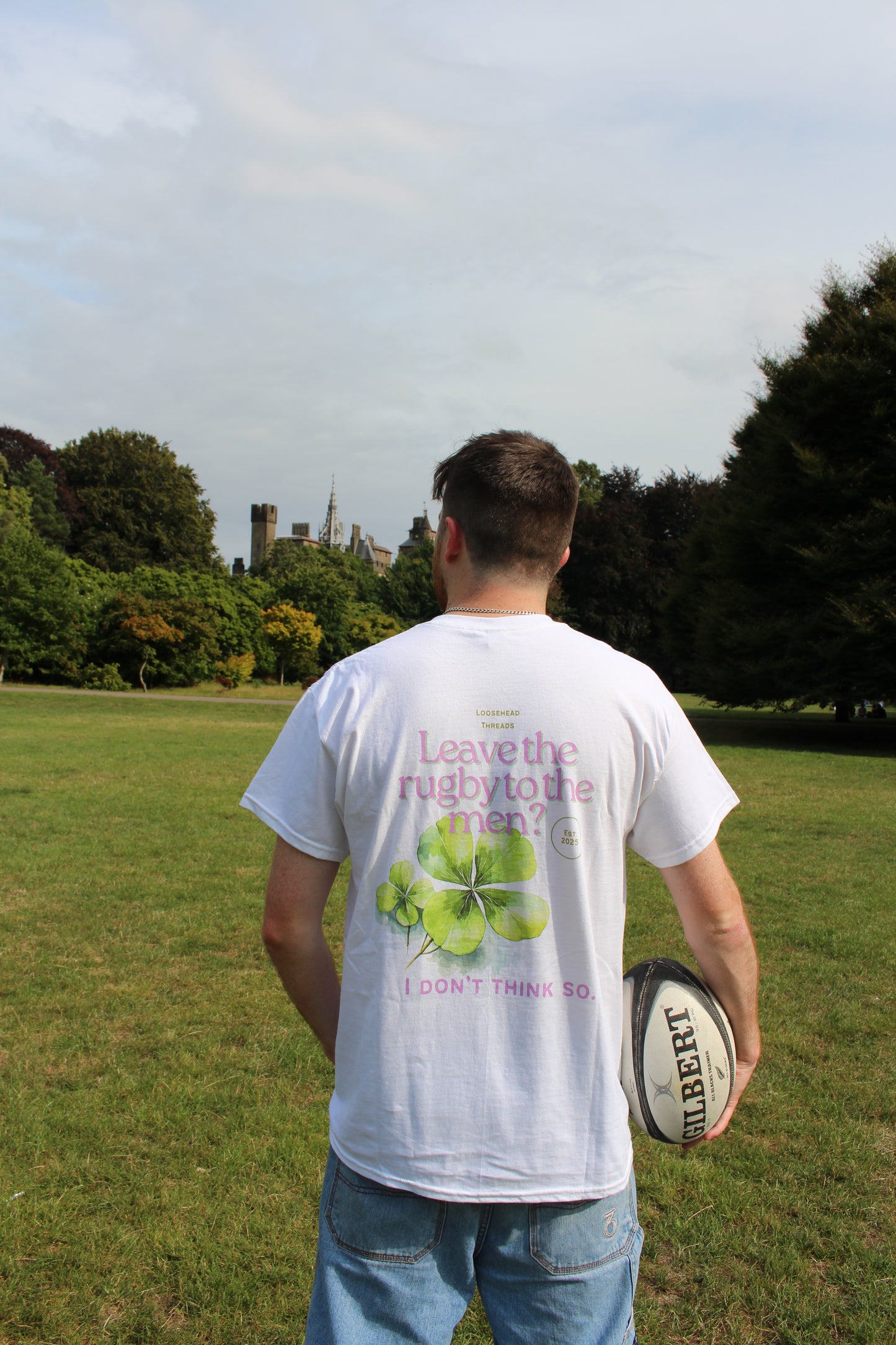 Leave the rugby to the men? Ireland Clover Unisex T-Shirt