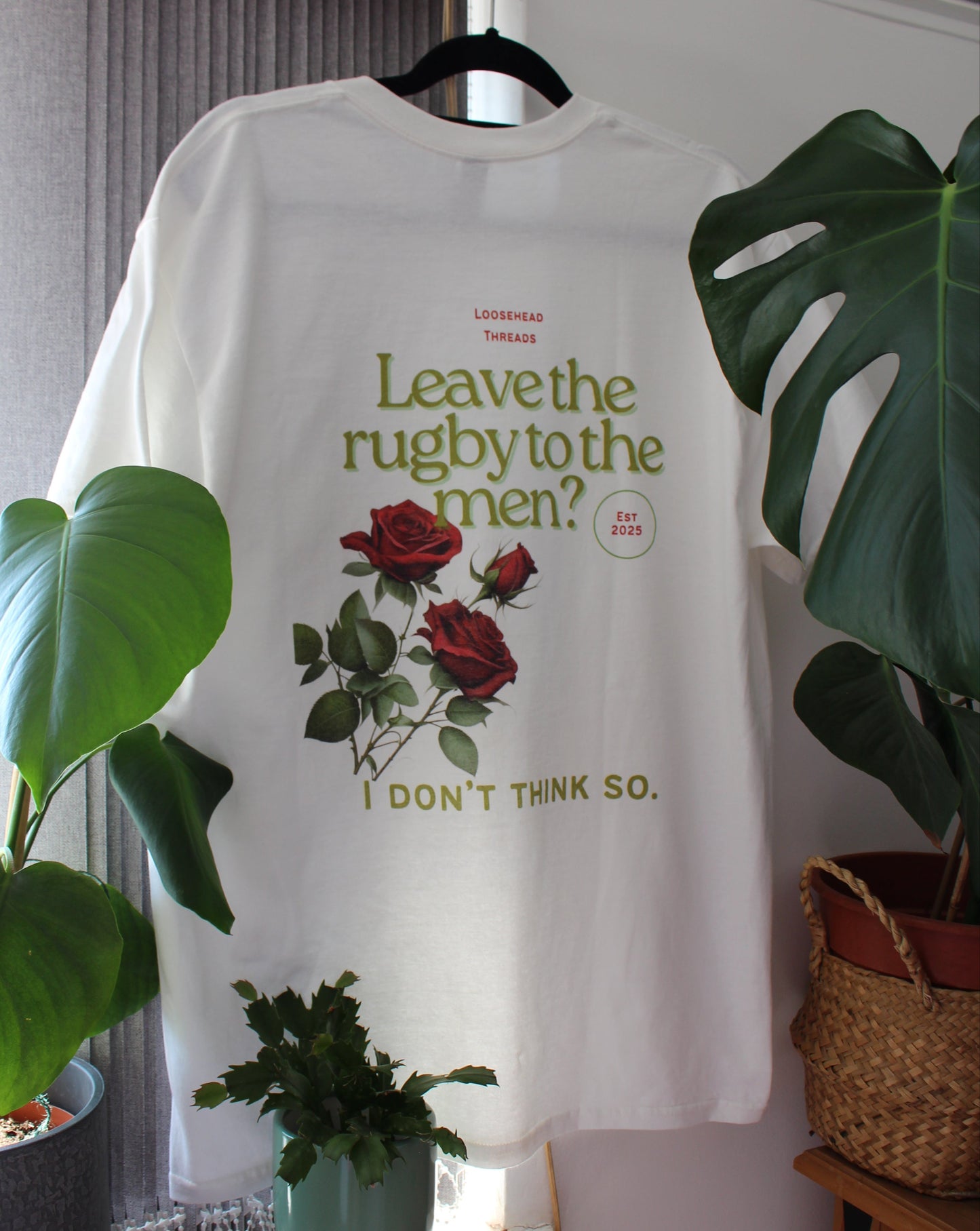 Leave the rugby to the men? England Rose Unisex T-Shirt