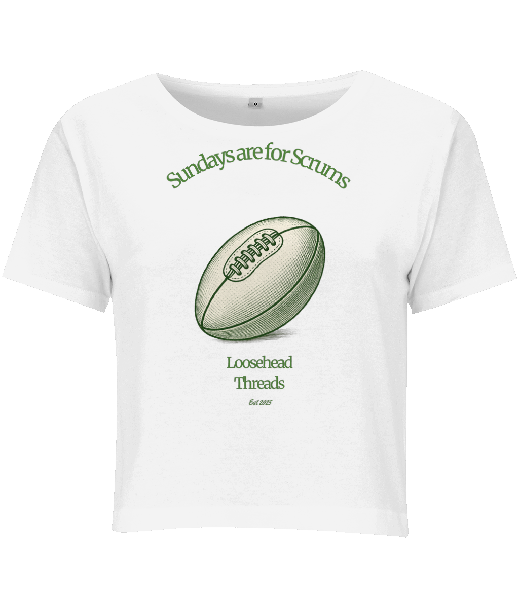 Green Sundays are for scrums 'baby tee'