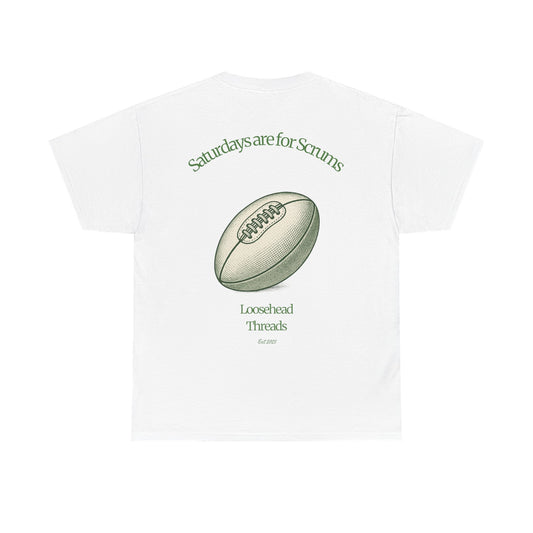 Green Saturdays are for Scrums Unisex Tee