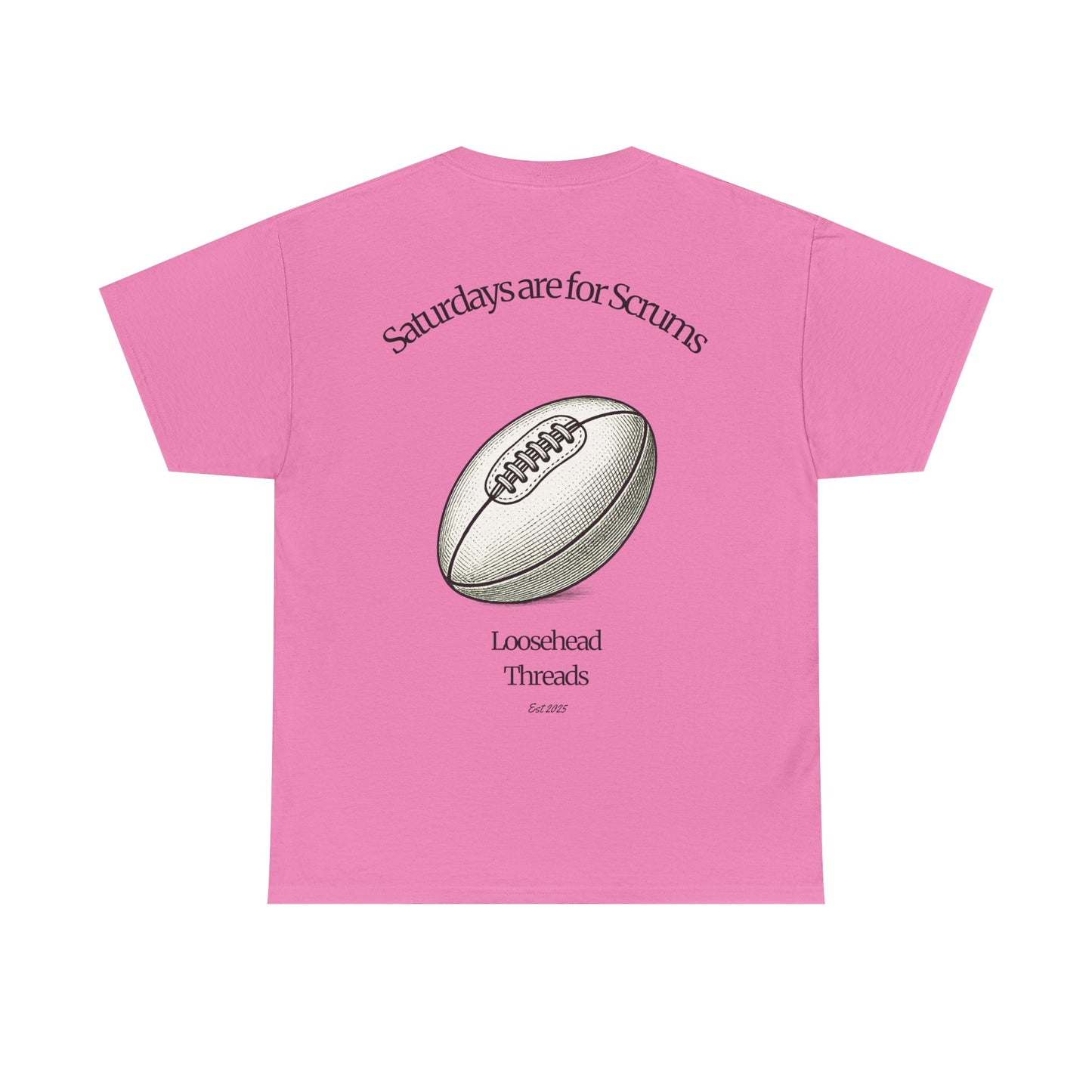 Pink Saturdays are for Scrums Unisex Tee
