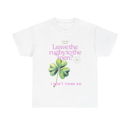 Front Design Unisex Ireland Shamrock Tee