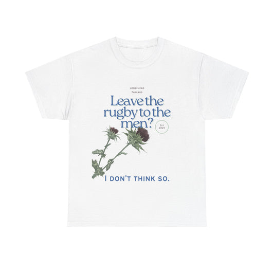 Front Design Unisex Scotland Thistle Tee