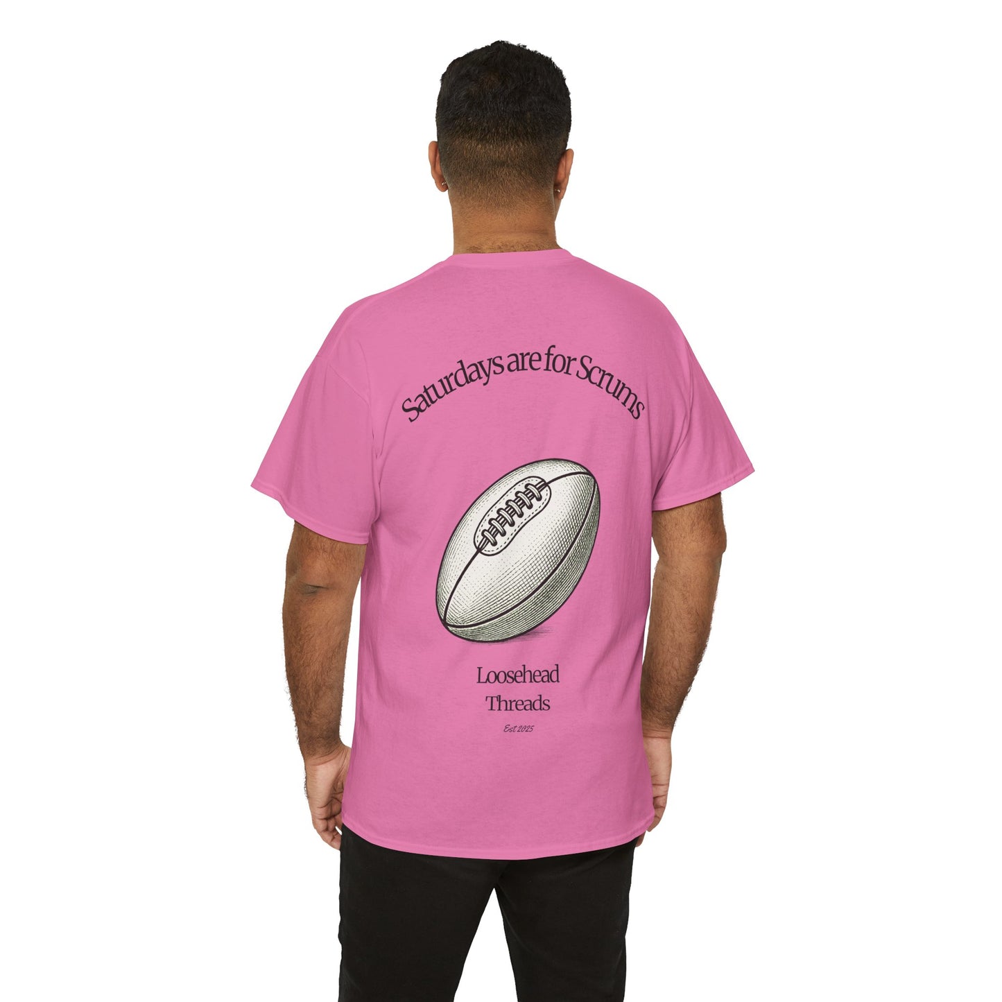 Pink Saturdays are for Scrums Unisex Tee