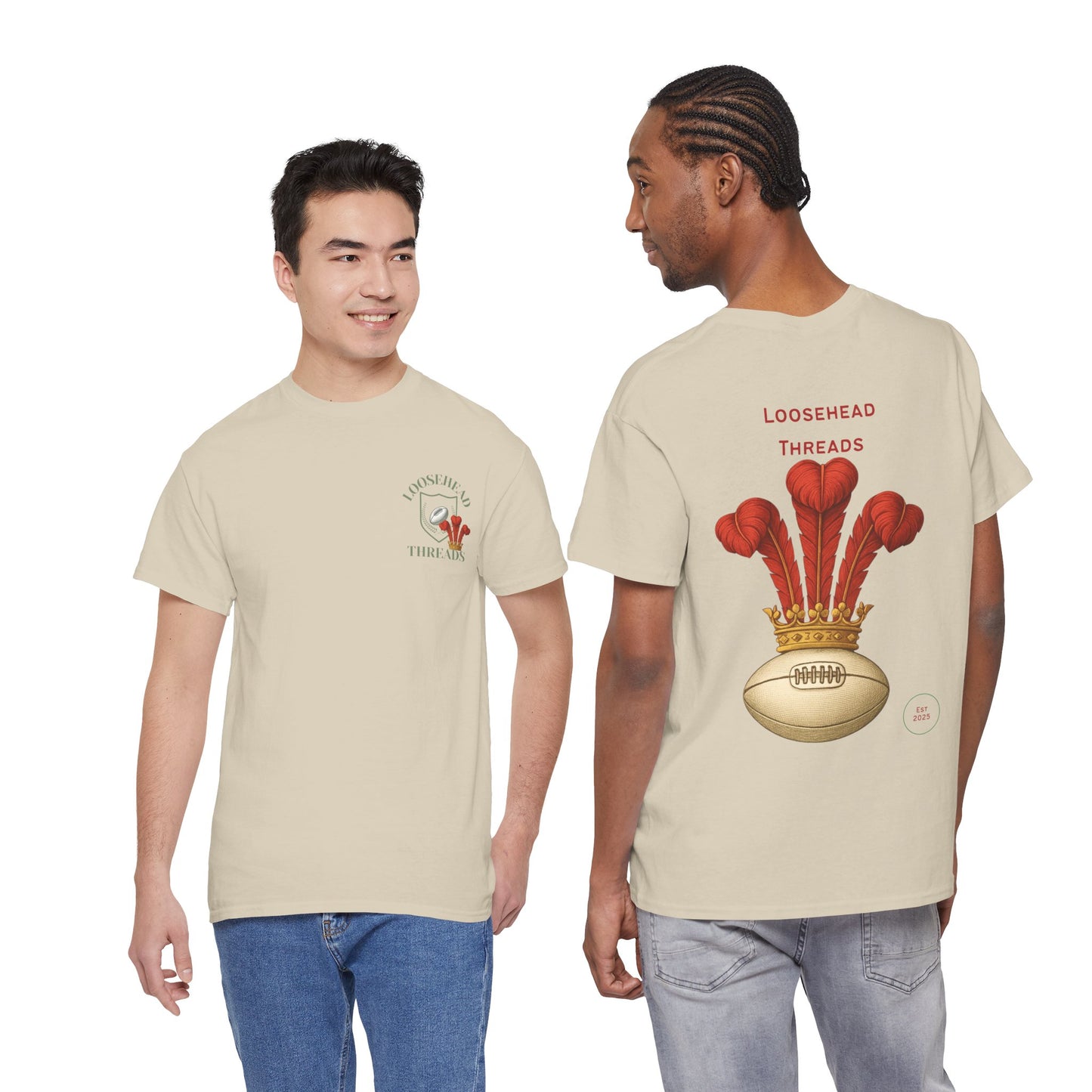 Unisex Welsh Rugby T-shirt