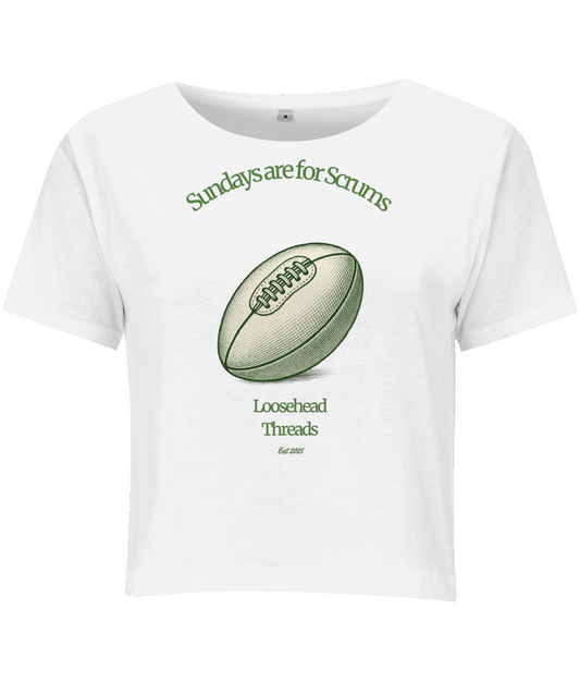 Green Sundays are for scrums 'baby tee'
